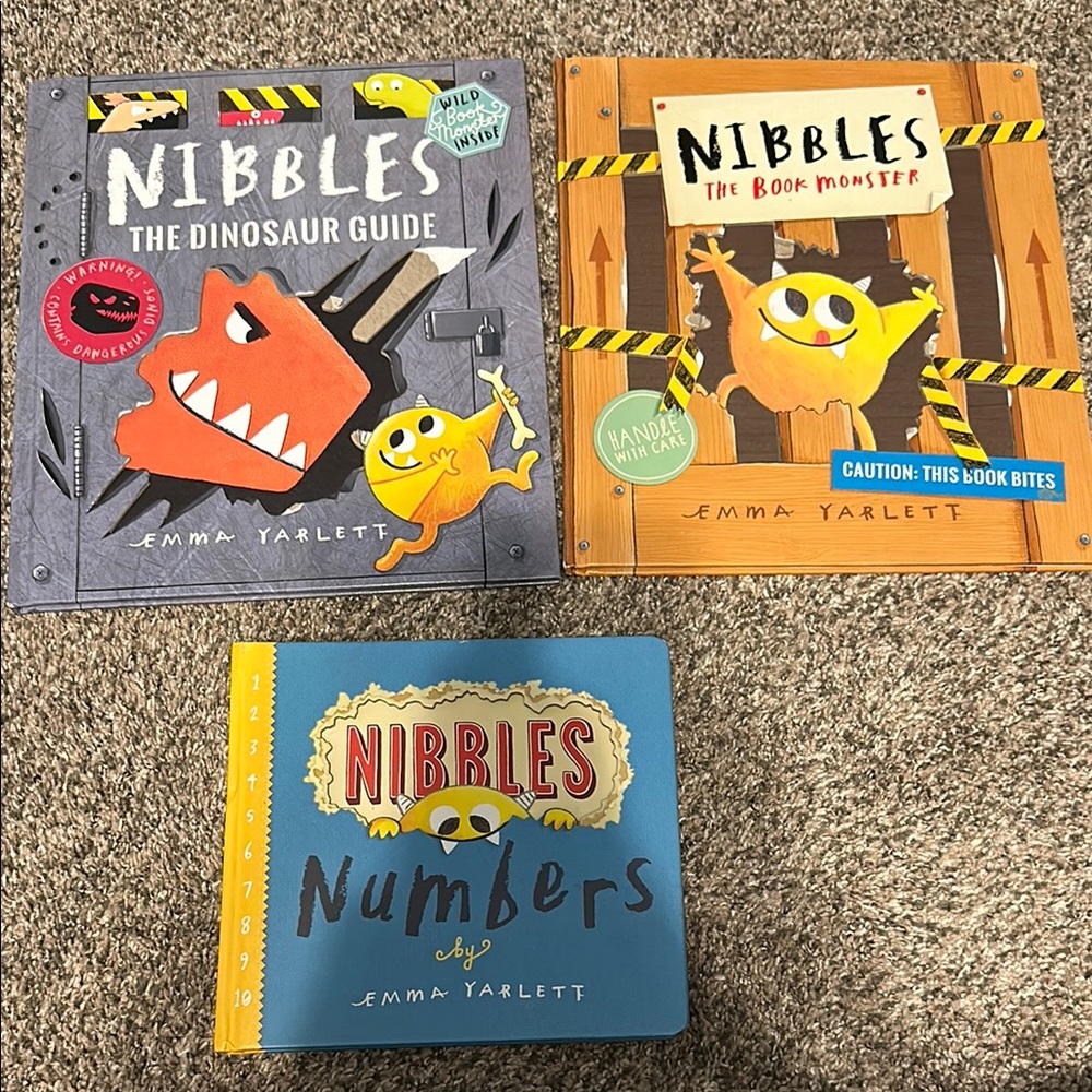 Nibbles Book Set by Emma Yarlett - Multicolor